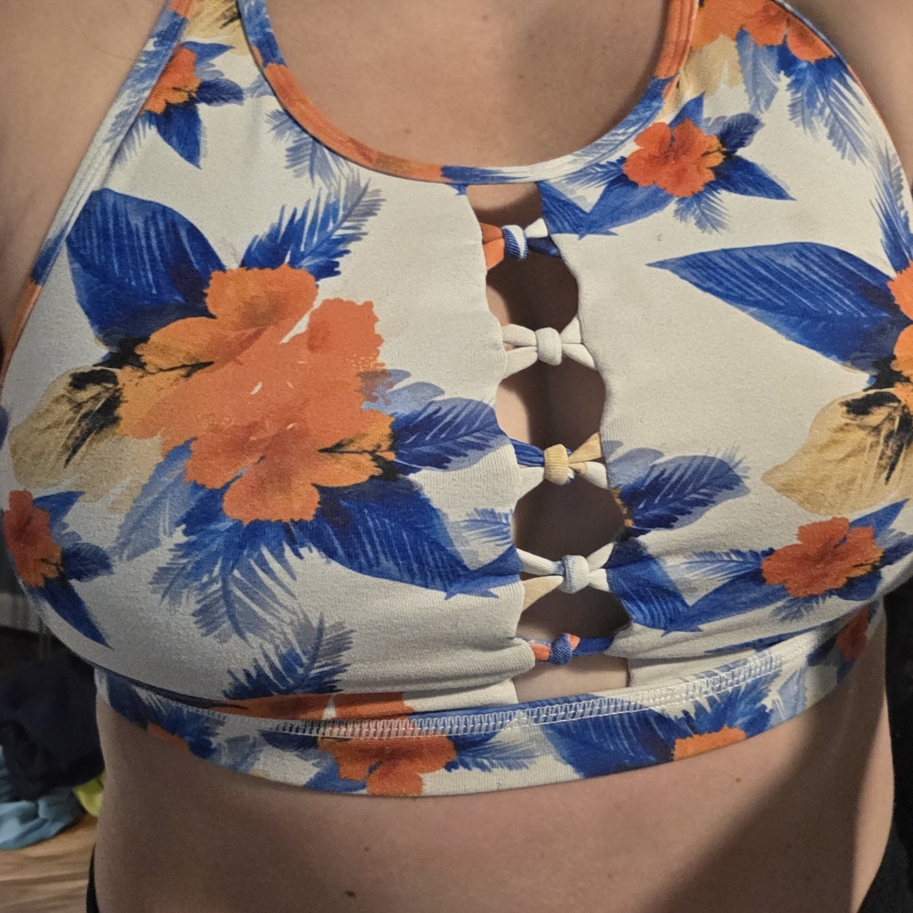 Floral Print Women's Top
